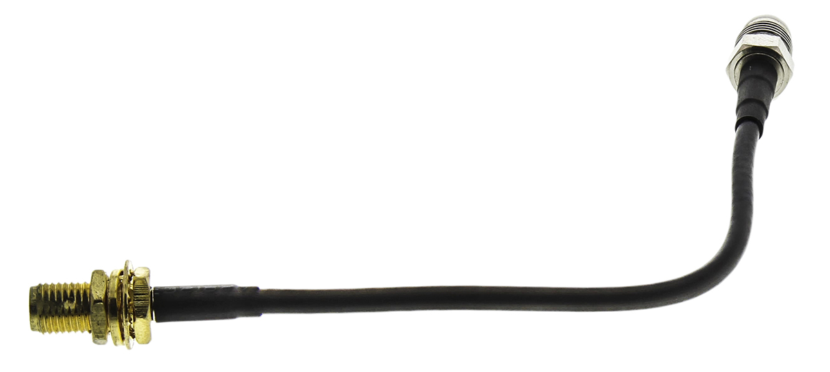 RF Solutions CBA Series Female SMA to Female FME, 100 mm 50 Ω