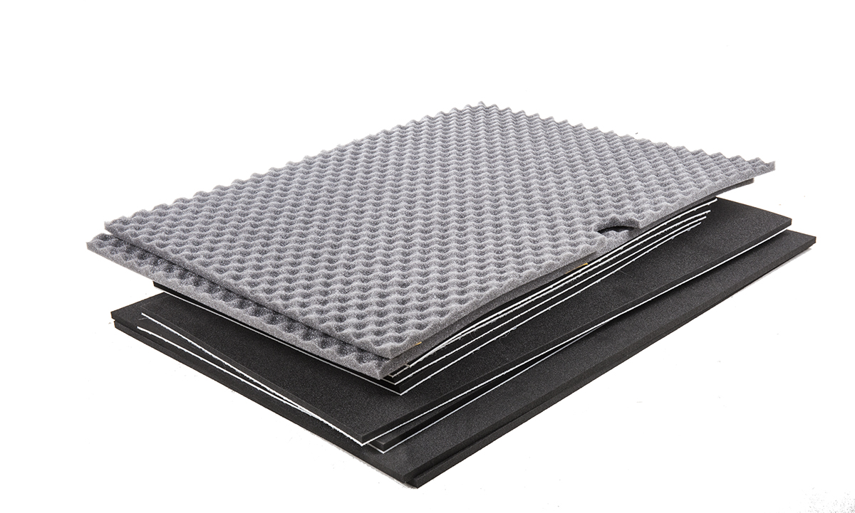 Zarges K470 High Density Rectangular Foam Insert, For Use With K470 Case Model 40580