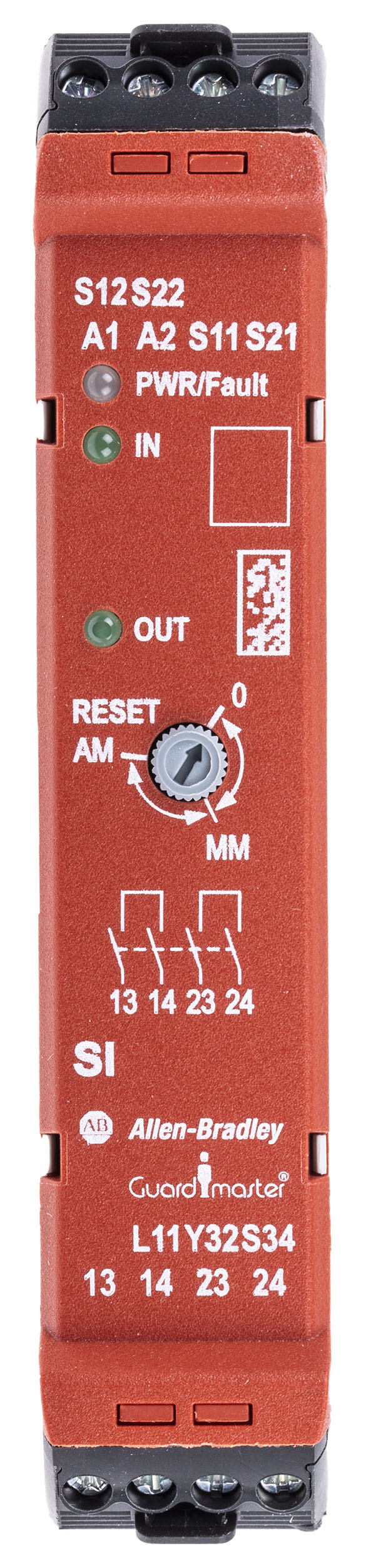 Allen Bradley Guardmaster, GSR 440R / Guardmaster SI 1 Auxiliary Contacts Safety Relay 24V dc, Dual-Channel 2 Safety