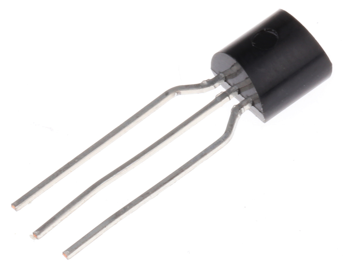 Texas Instruments Temperature Sensor, Voltage Output, Through Hole Mount, Analogue, ±2°C, 3 Pins