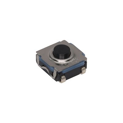 C & K IP67 Silver Hard Actuator Tactile Switch, SPST 50 mA Surface Mount
