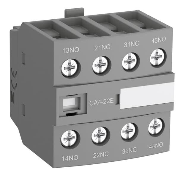 ABB Auxiliary Contact Block, 4 Contact, 4NC, Front Mount
