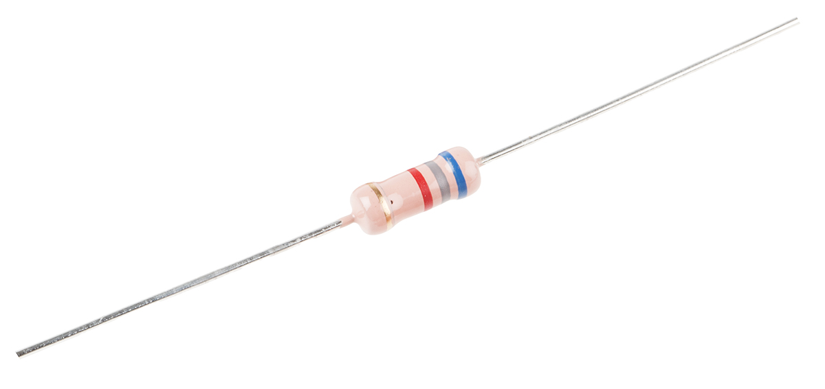 RS PRO 6.8kΩ Carbon Film Resistor 2W ±5%