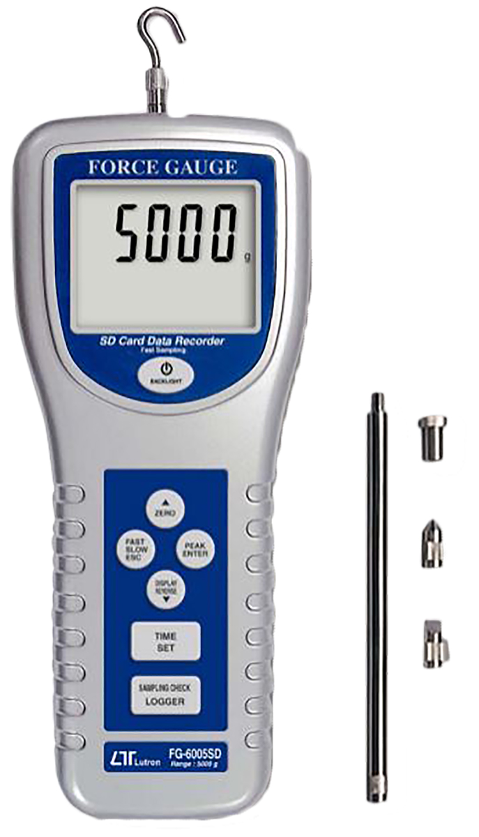 RS PRO Force Gauge RS232, USB, Range: 49.03N, With RS Calibration