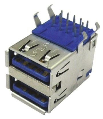 Wurth Elektronik Right Angle, Through Hole, Socket Type A 3.0 USB Connector