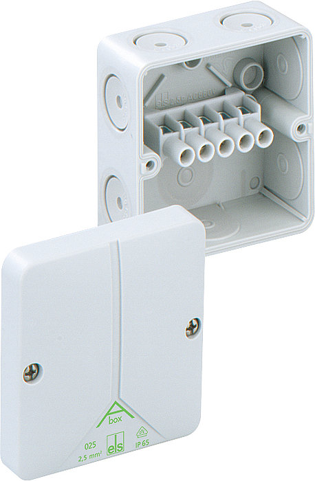 Spelsberg Polystyrene Junction Box, IP65, 80 x 80 x 52mm
