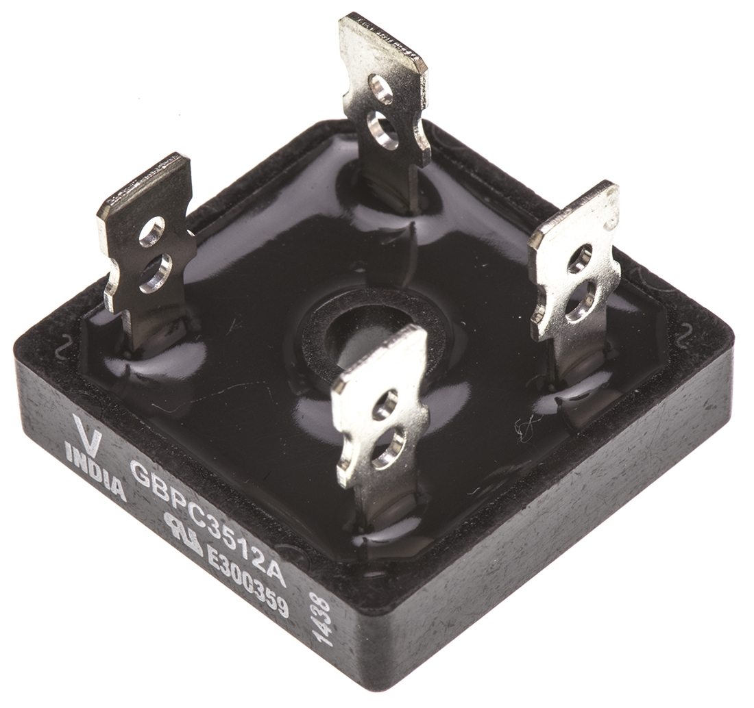 Vishay Bridge Rectifier, 35A, 1200V, 4-Pin