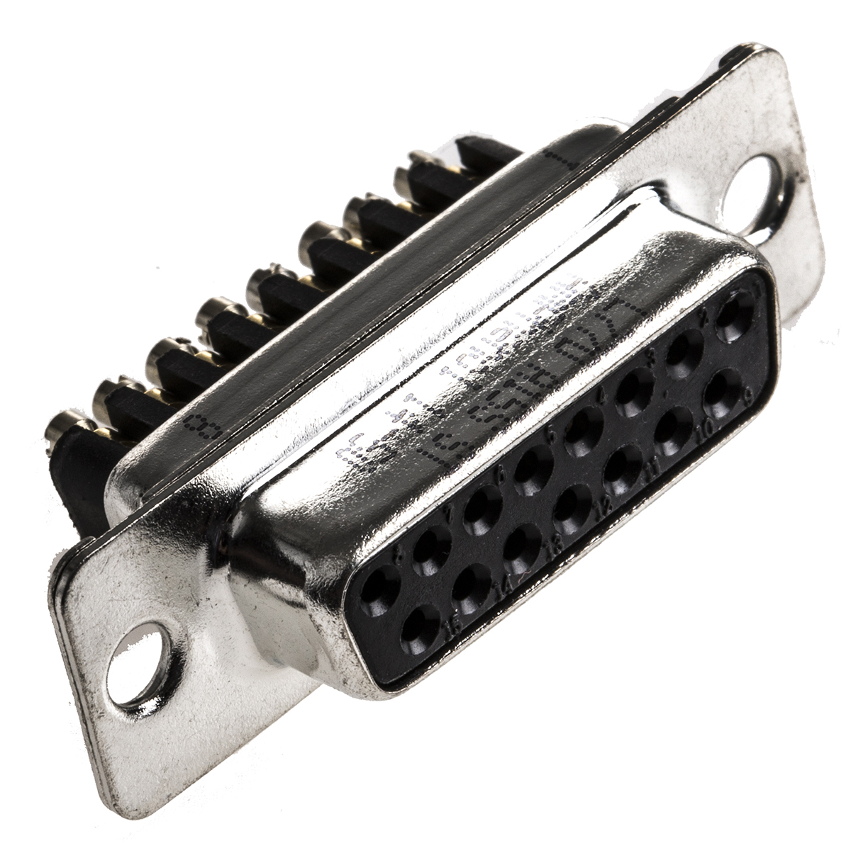 Amphenol Communications Solutions L77D 15 Way Cable Mount D-sub Connector Socket, 2.74mm Pitch