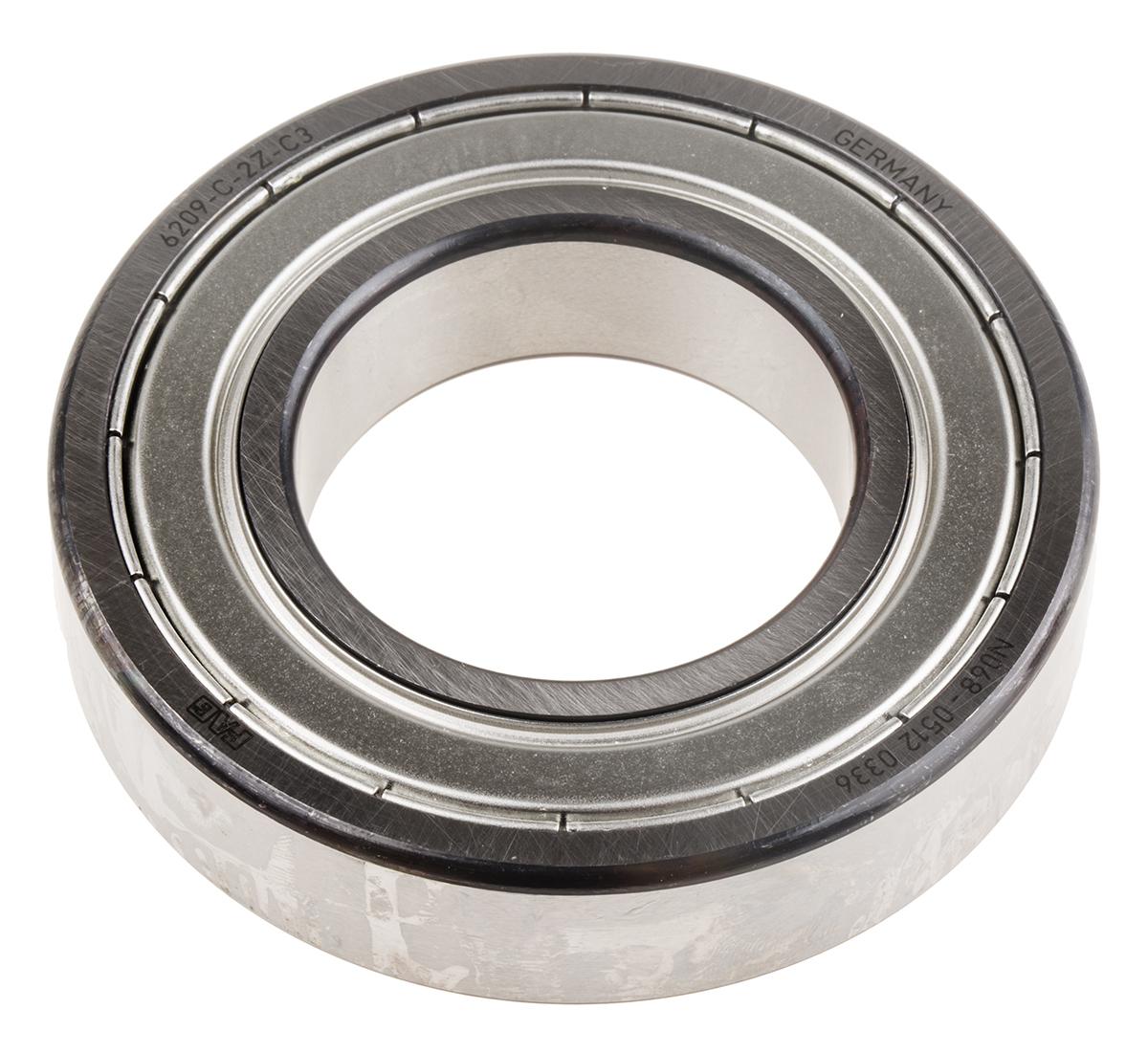 FAG 6209-C-2Z-C3 1 Row Ball Bearing - 45 mm ID, 85 mm OD