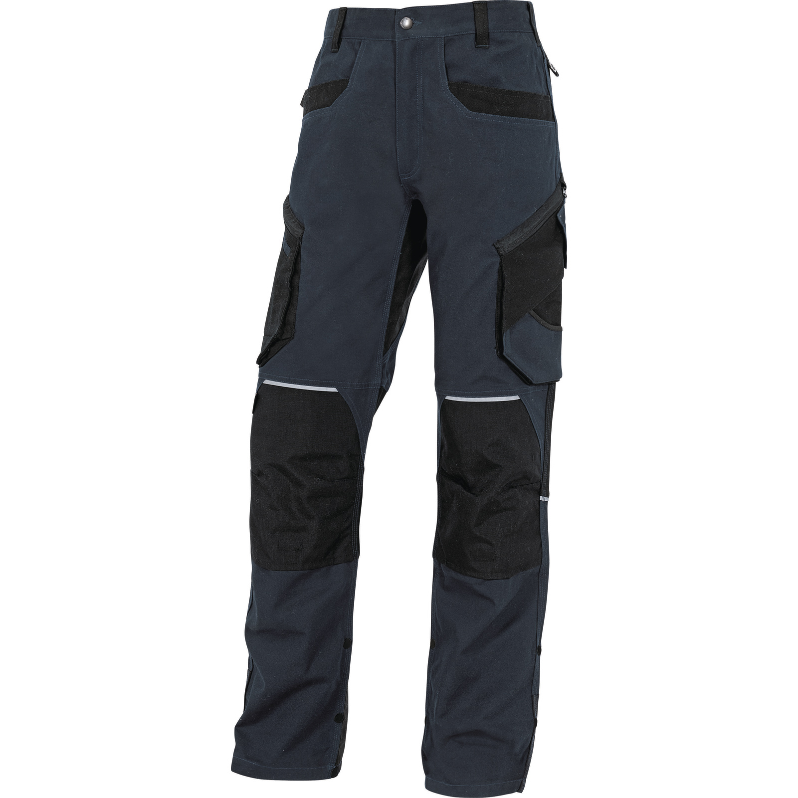Delta Plus MOPA2 Unisex's Grey Cotton, Elastane, Size L