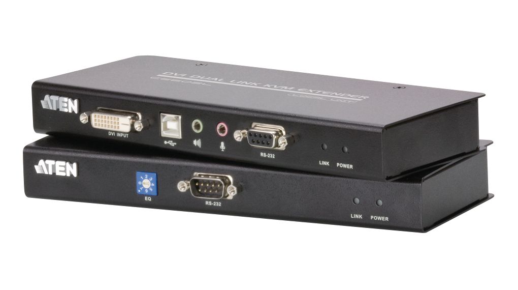 Aten 1 USB DVI over DVI-D KVM Extender, 60m