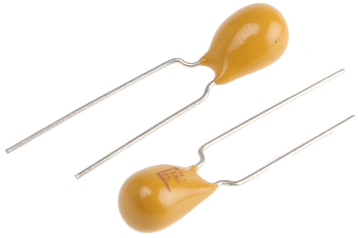 KYOCERA AVX 33μF MnO2 Tantalum Capacitor 25V dc, TAP Series