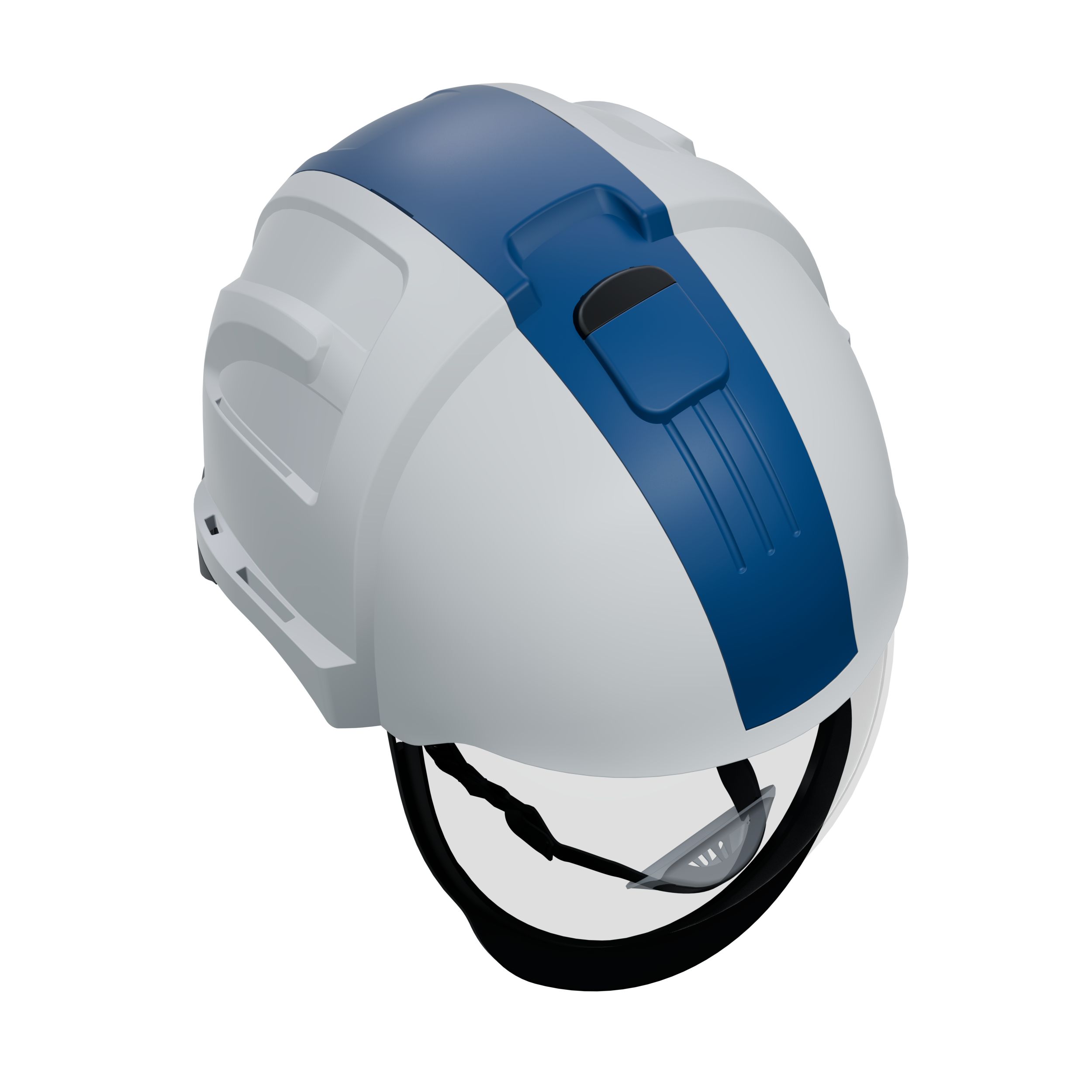 Penta Visarc White Hard Hats with Chin Strap, Adjustable