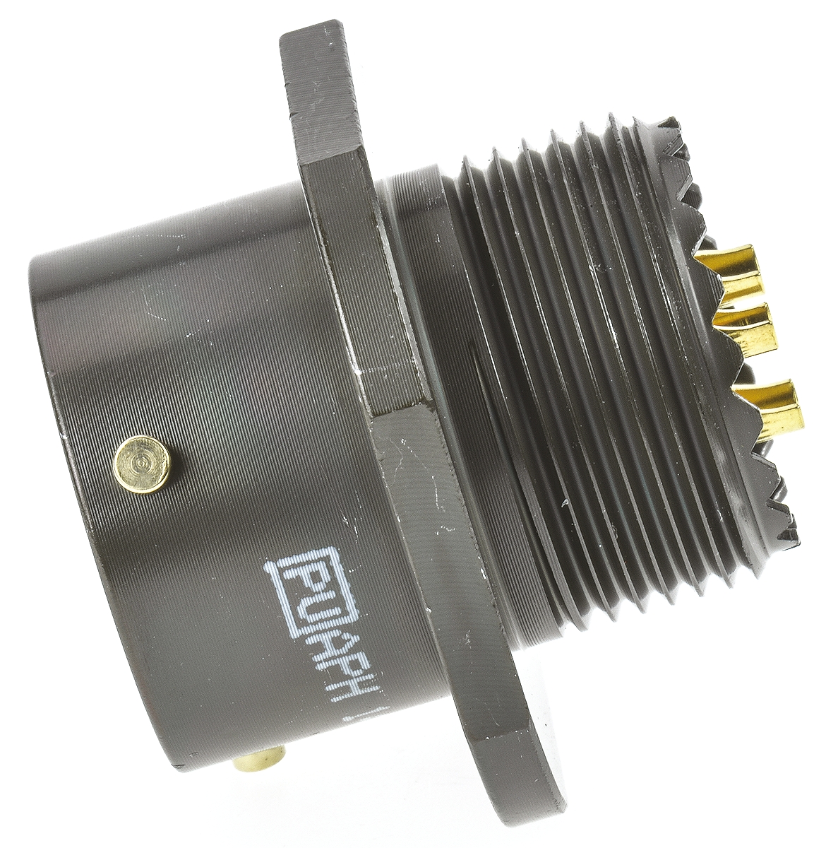 Amphenol Limited, 62GB 3 Way Cable Mount MIL Spec Circular Connector Receptacle, Socket Contacts,Shell Size 12, Bayonet