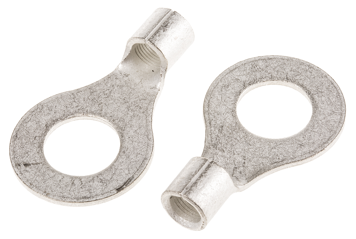 TE Connectivity, SOLISTRAND Uninsulated Ring Terminal, M16 Stud Size, 16.8mm² to 26.7mm² Wire Size
