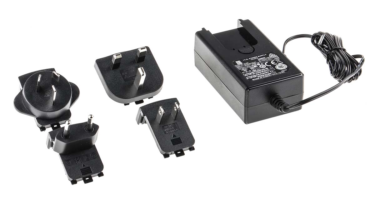 RS PRO 30W Plug-In AC/DC Adapter 24V dc Output, 1.25A Output
