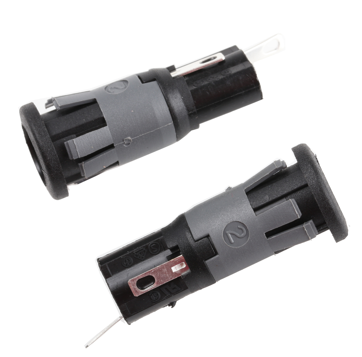 Bulgin 10A Panel Mount Fuse Holder for 5 x 20mm Fuse, 1P, 250V ac