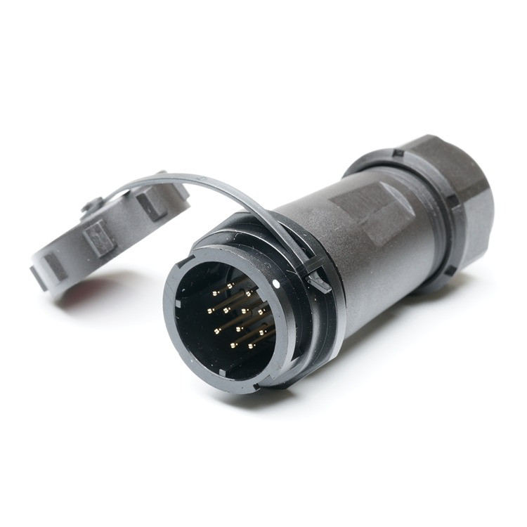 RS PRO Industrial Circular Connector, 12 Contacts, In-Line Cable Mount, SY21 Connector, Socket, Male, IP67, SY21 Series