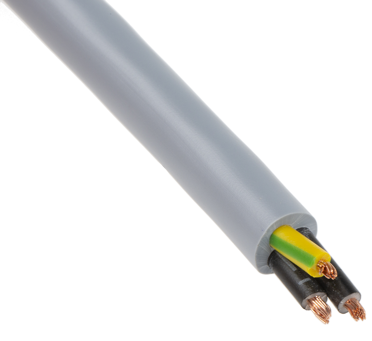 Lapp ÖLFLEX 150 Control Cable, 3 Cores, 1.5 mm² CSA 16 AWG, Unscreened, 100 m, Grey Polyvinyl Chloride Sheath