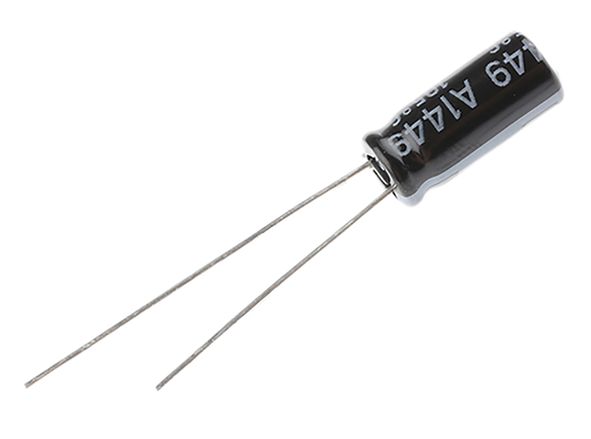 Rubycon 4.7μF Aluminium Electrolytic Capacitor 50V dc, Radial, Through Hole - 50YXF4.7M5X11