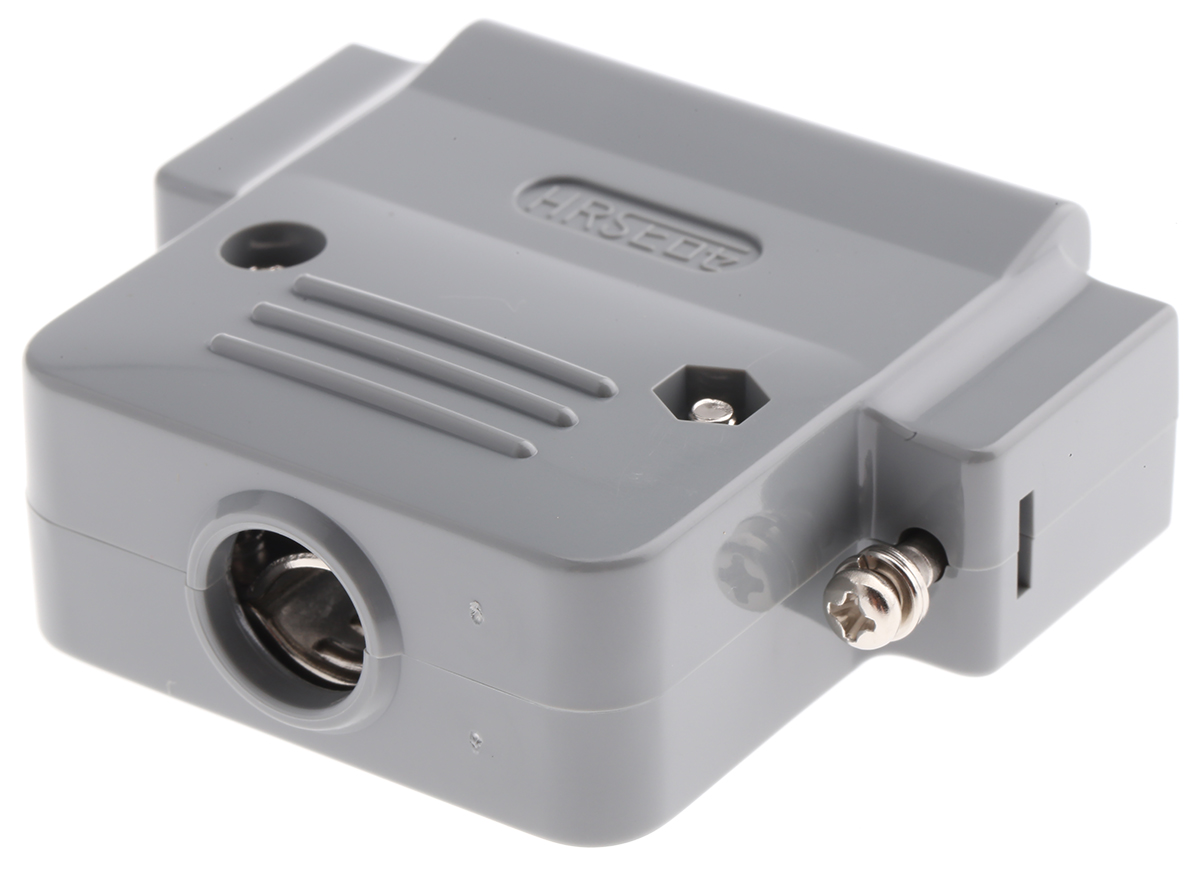 Hirose CTF Series ABS D Sub Backshell, 25 Way