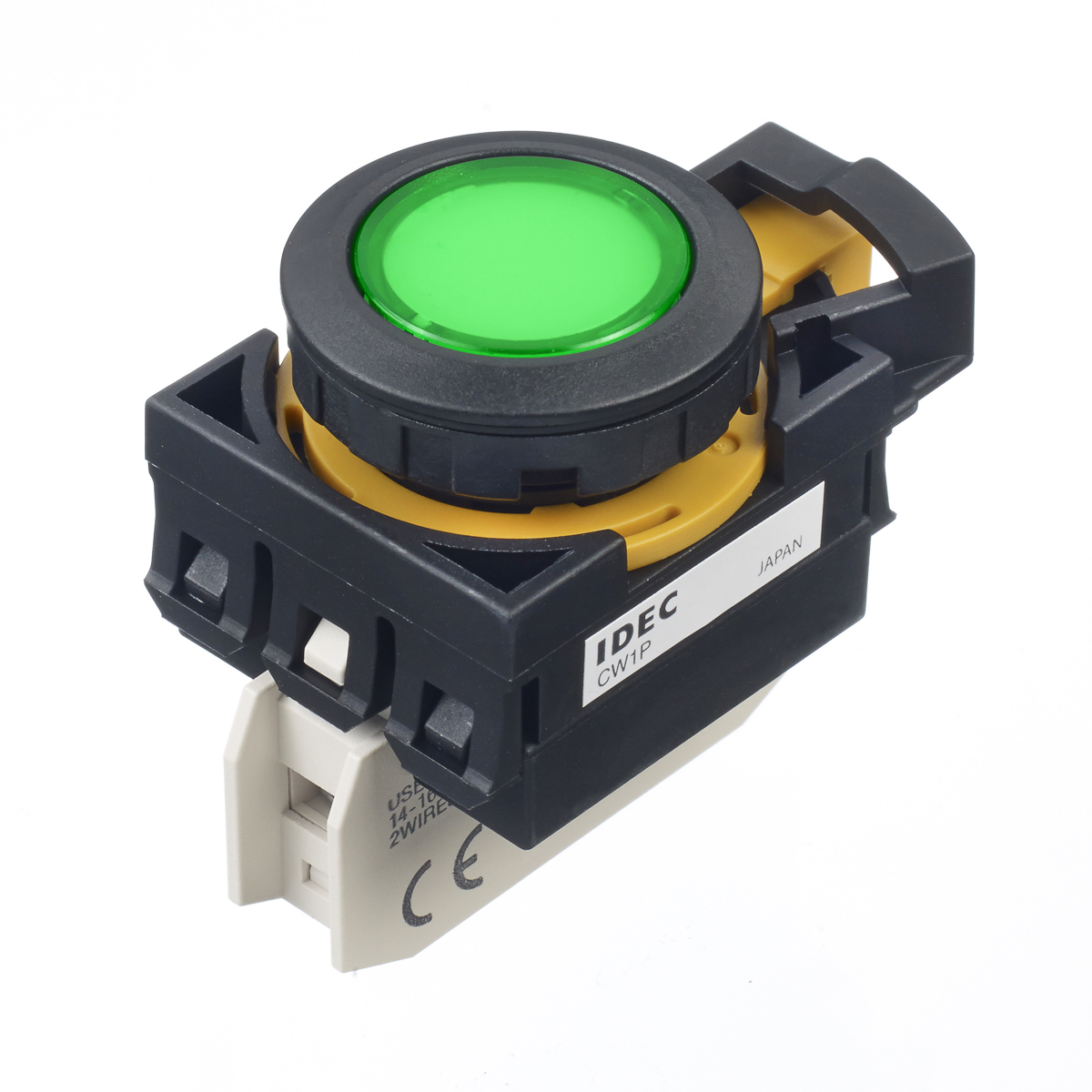 Idec CW Series Push Button, 22mm Cutout, 24V ac/dc, IP66