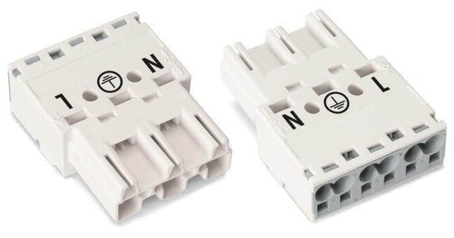 WAGO 770 Series Plug, 3-Pole, Cable Mount, 25A, IP20