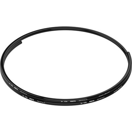 Festo PUN TPE, Hose Pipe, 3.5mm ID, 6mm OD, Black