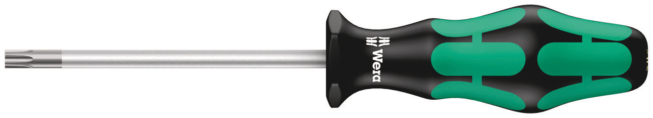 Wera Torx Screw Holding Screwdriver, T25 Tip, 300 mm Blade, 405 mm Overall