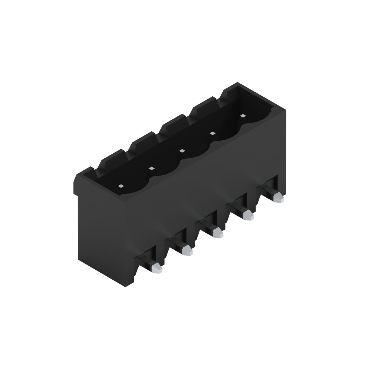 Wurth Elektronik WR-TBL Series Horizontal Through Hole PCB Header, 5 Contact(s), 5 mm Pitch, 1 Row, Shrouded