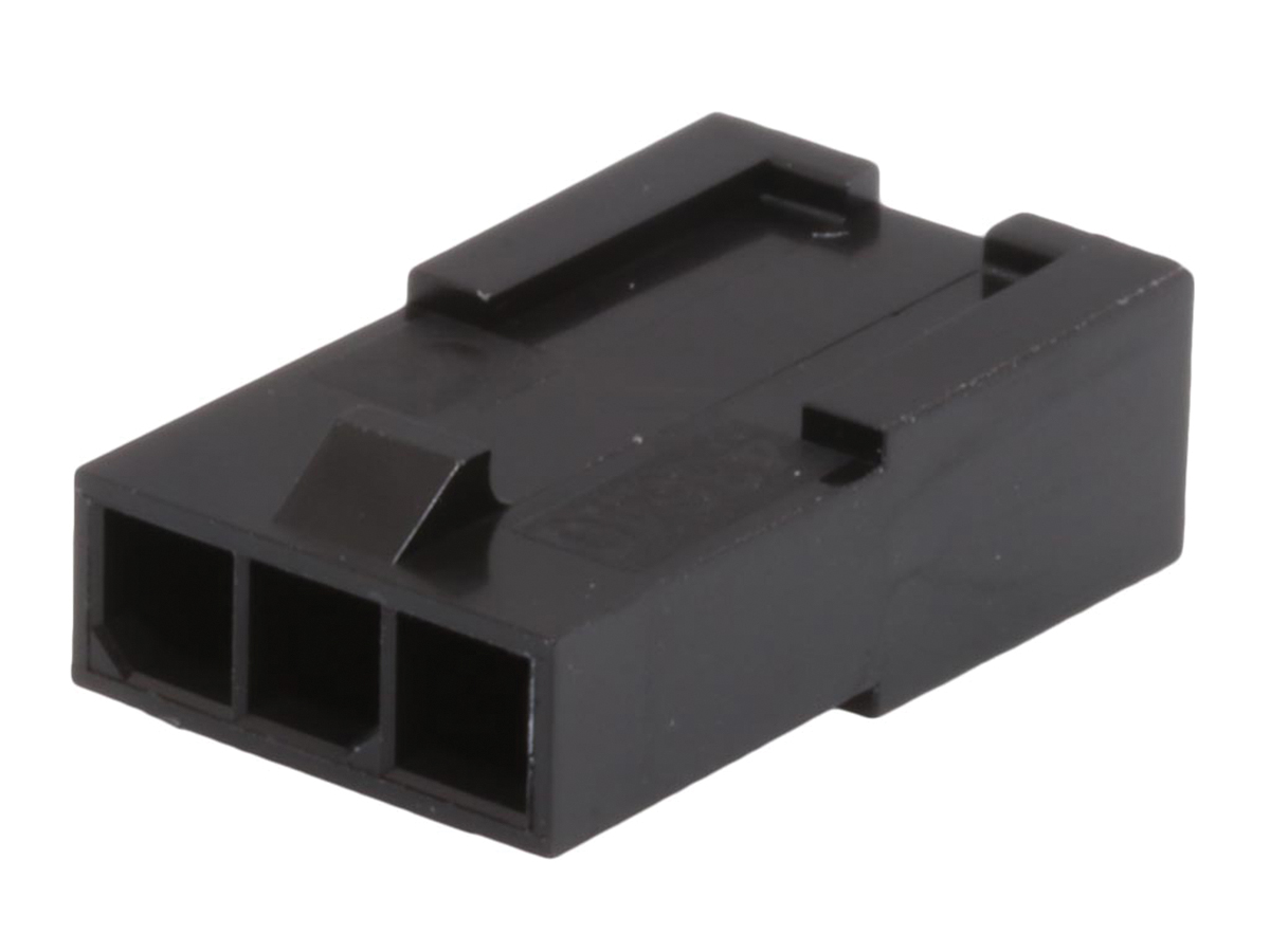 Molex, Micro-Fit Male Crimp Connector Housing, 3mm Pitch, 3 Way, 1 Row