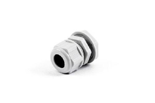 Hammond 1427NCG Series Grey Nylon Cable Gland, M25 Thread, 13mm min., 18mm max., IP68