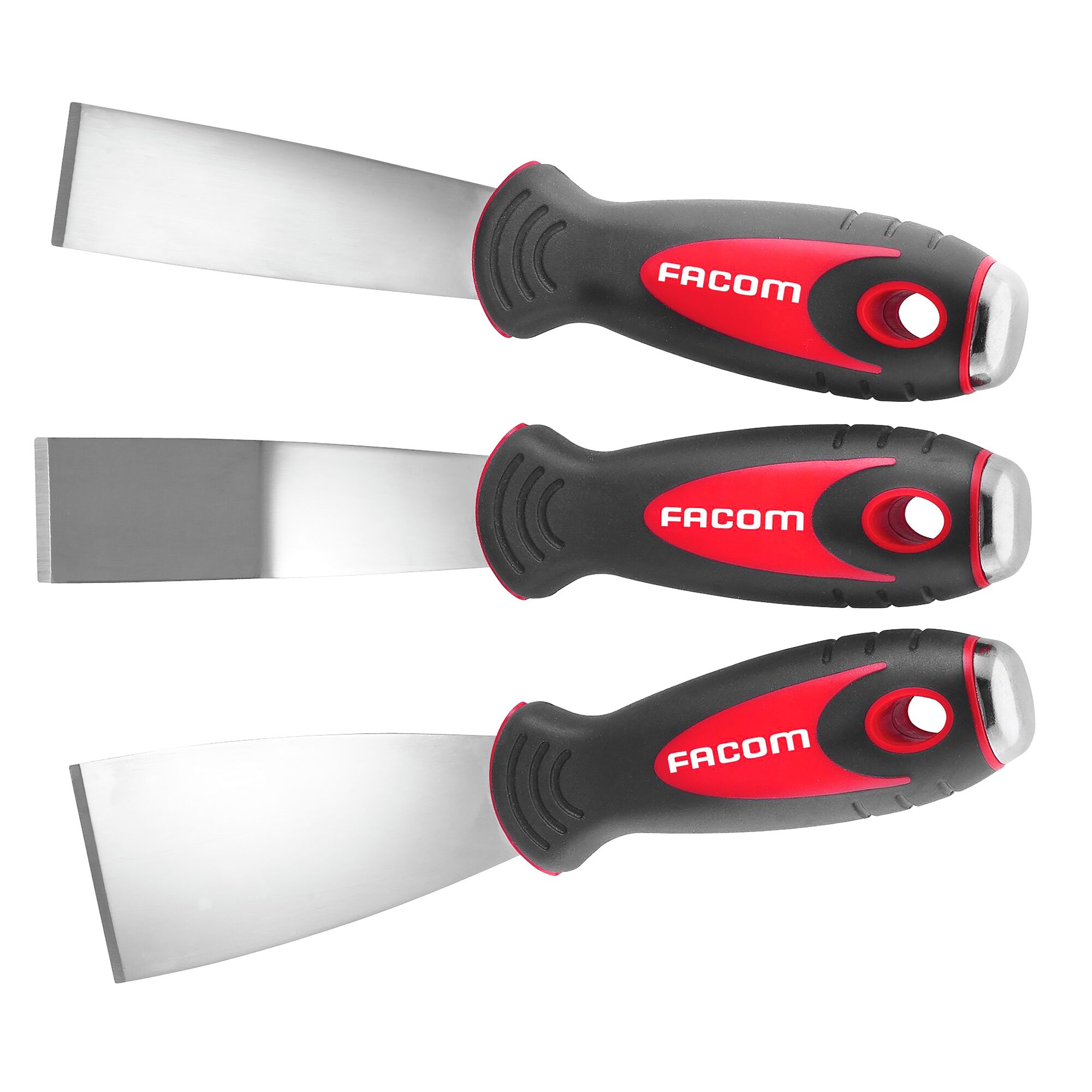 Facom Stainless Steel Scraper, 3 piece
