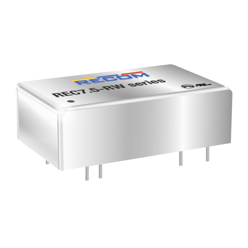 Recom REC7.5 DC-DC Converter, ±15V dc/ ±250mA Output, 18 → 36 V dc Input, 7.5W, Through Hole, +71°C Max Temp