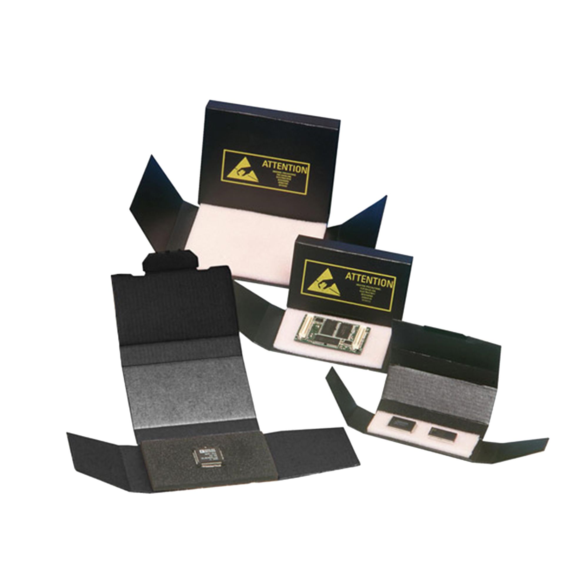 Conductive 100% Pure Kraft ESD Box 90mm (L) 30mm (W) 15mm (H)