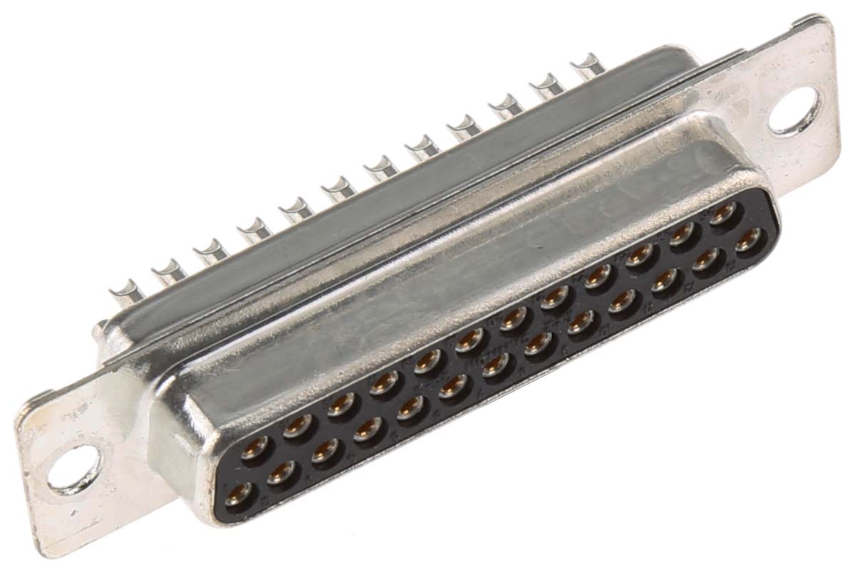 ITT Cannon ORIGINAL D 25 Way Panel Mount D-sub Connector Socket