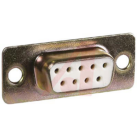 Cinch 97 9 Way Cable Mount, Panel Mount D-sub Connector Socket