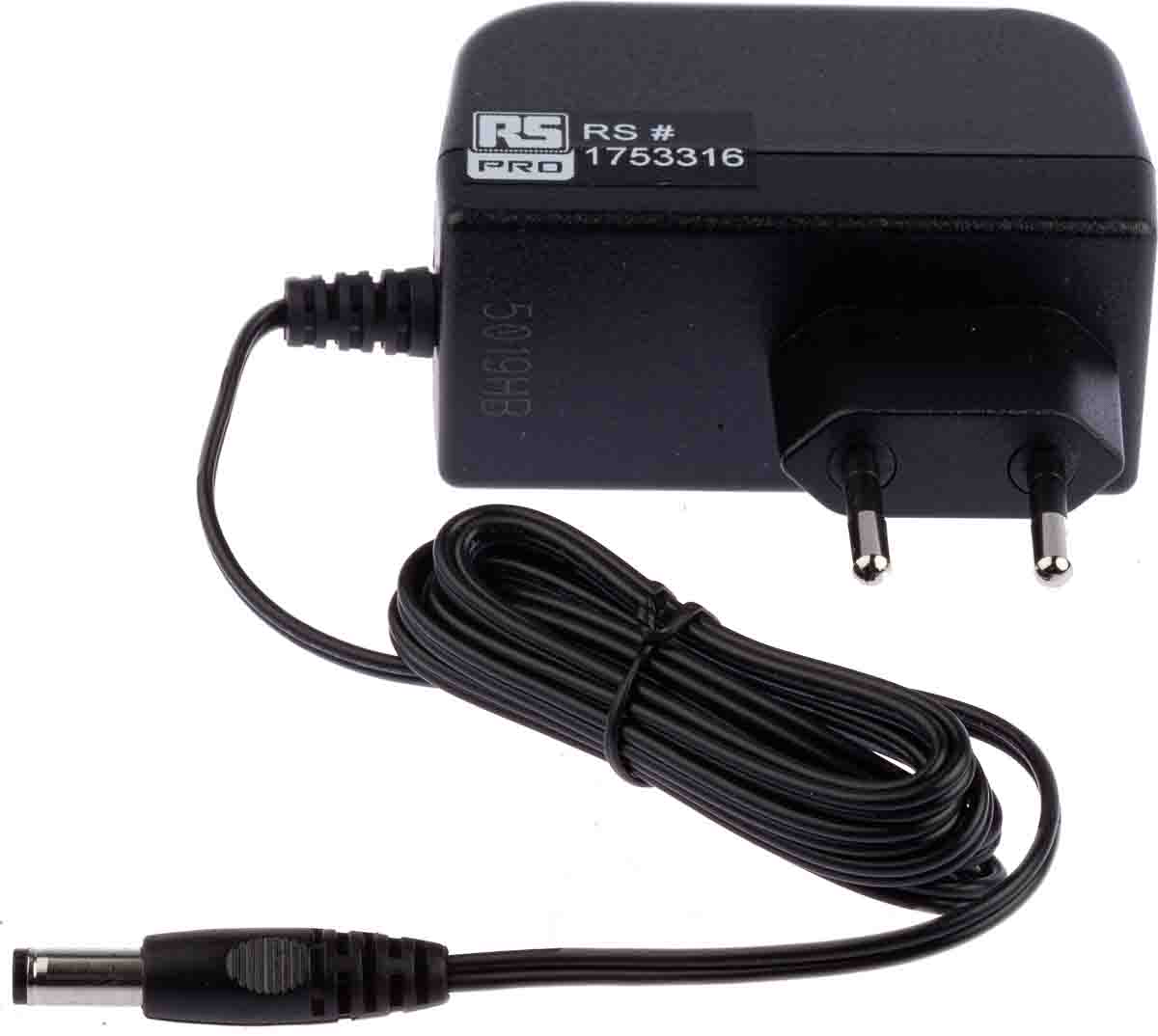RS PRO 18W Plug-In AC/DC Adapter 12V dc Output, 1.5A Output