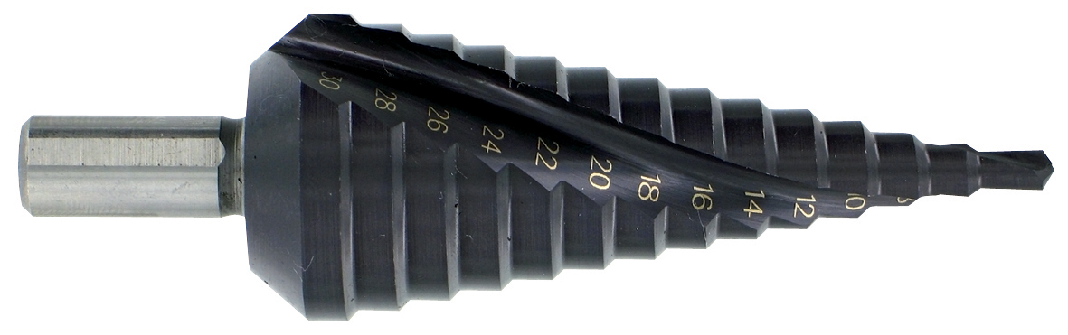 Tivoly HSS-Co Step Drill Bit 4mm x 30mm
