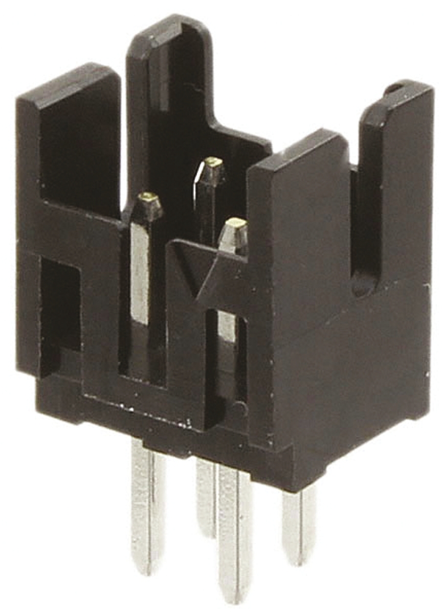 Hirose DF11 Series Straight Through Hole PCB Header, 4 Contact(s), 2 mm Pitch, 2 Row, Shrouded