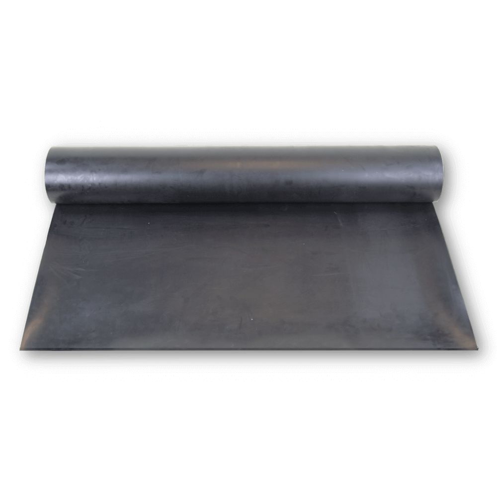 RS PRO Black Chloroprene Rubber Sheet, 1m x 1.4m x 4mm, -30°C to 120°C