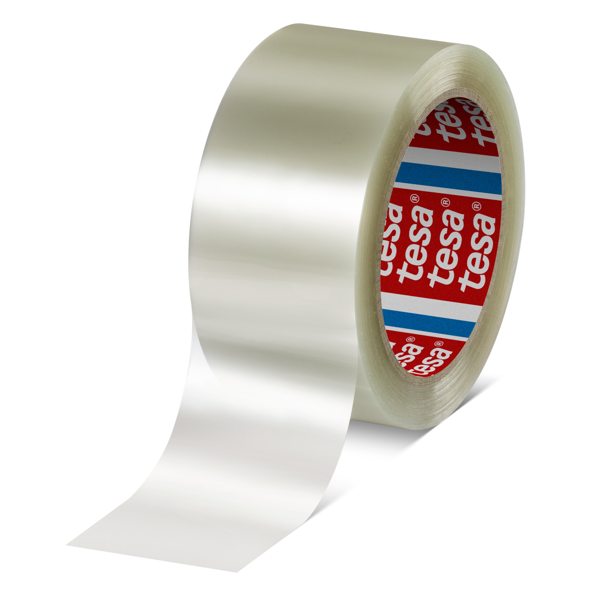 Tesa 60412 Transparent Packing Tape, 66m x 75mm