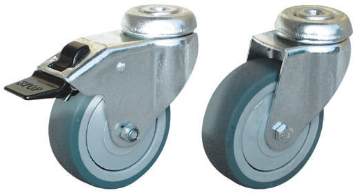 Guitel Hervieu Swivel Castor Wheel, 40kg Capacity, 50mm Wheel