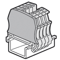 Legrand Viking Series End Cover for Use with DIN Rail Terminal Blocks