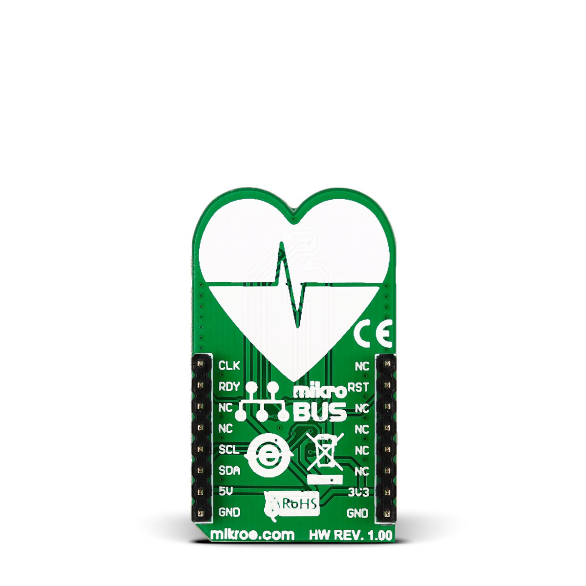 MikroElektronika Heart Rate 3 Click Heart Rate Sensor MikroBus Click Board for SFH 7050