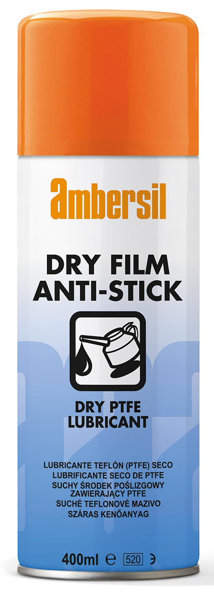 Ambersil Dry Film Anti-Stick PTFE Lubricant 400 ml Aerosol
