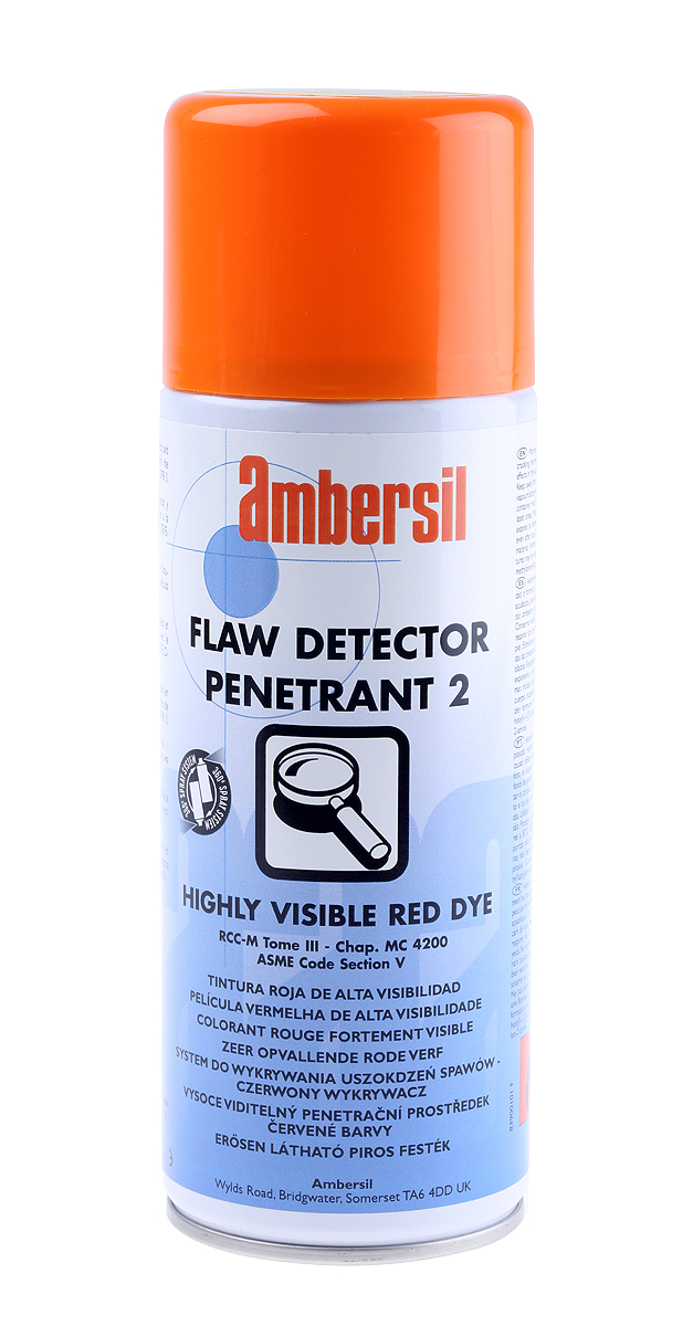 Ambersil Leak & Flaw Detector Spray, Penetrant, 400ml, Aerosol