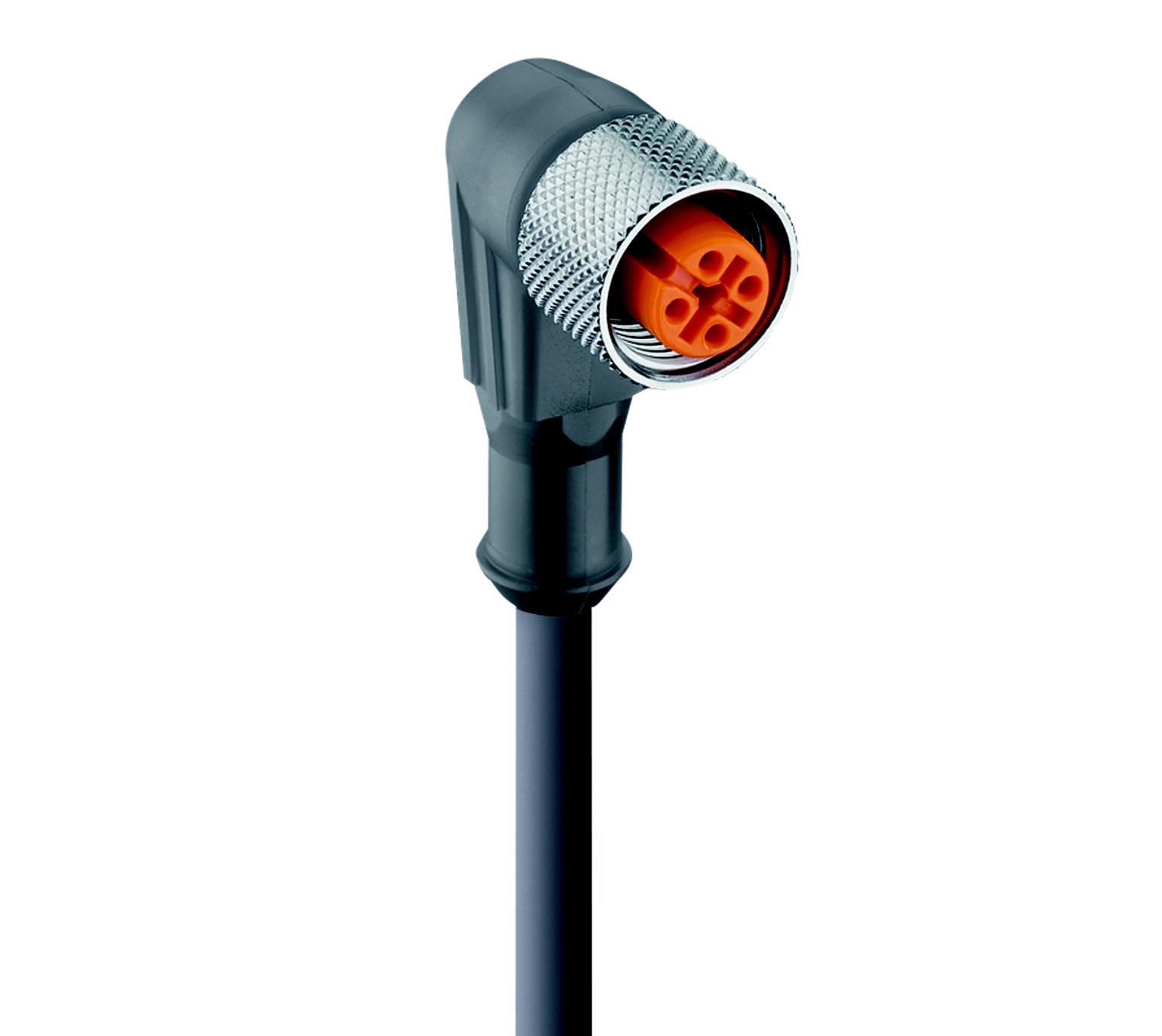 Lumberg Automation Female 4 way M12 to Unterminated Free End Sensor Actuator Cable
