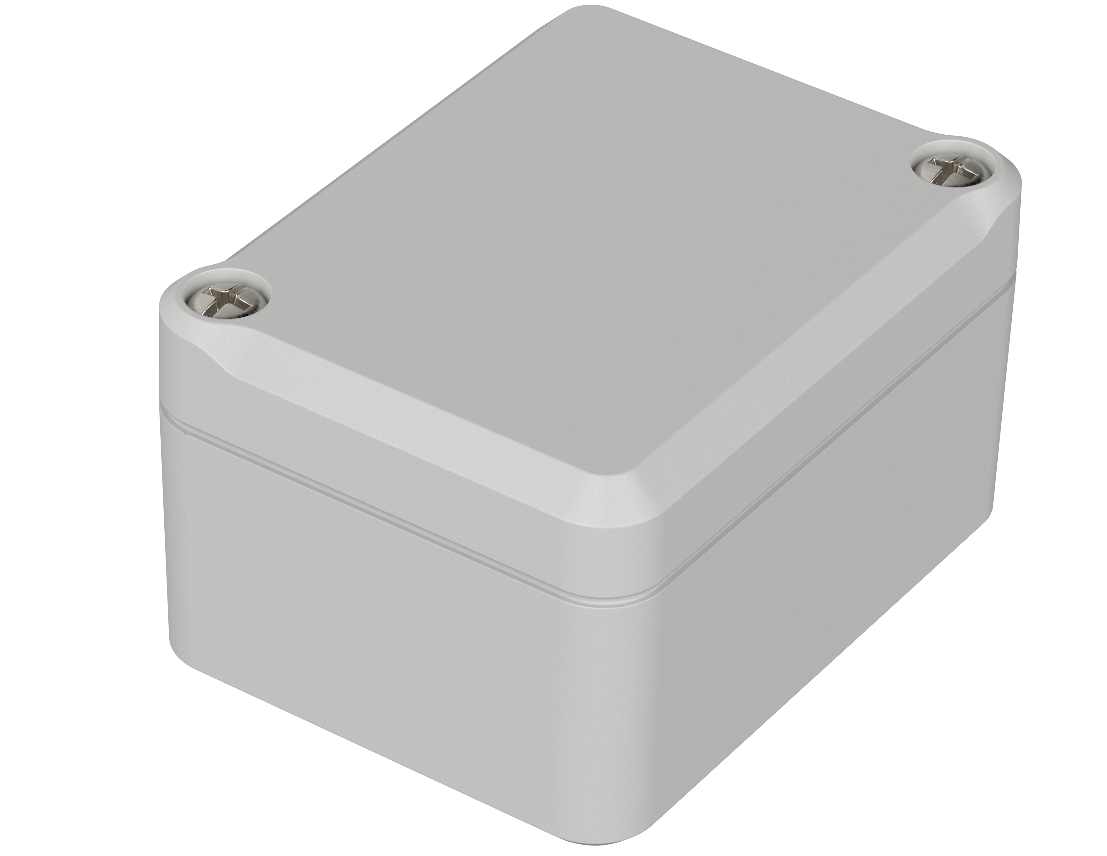 Bopla Euromas II Series Light Grey ABS General Purpose Enclosure, IP65, Light Grey Lid, 65 x 50 x 37mm
