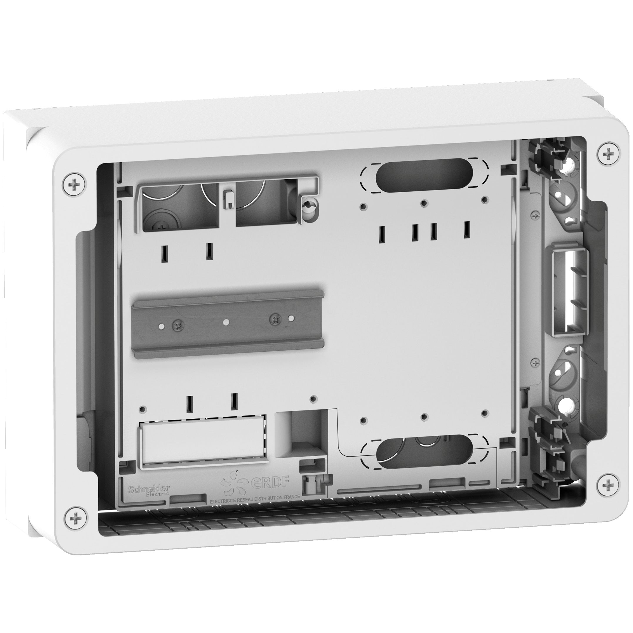 Schneider Electric White Rectangular Adaptable Enclosure Box, 357mm x 250mm x 135mm